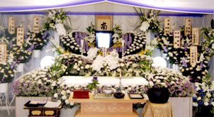 芦屋市の施行事例　自宅葬